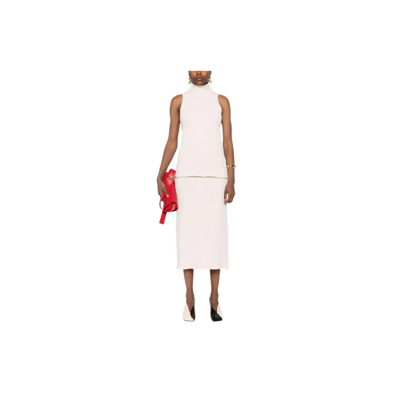 JIL SANDER Waffle knit Skirt-1