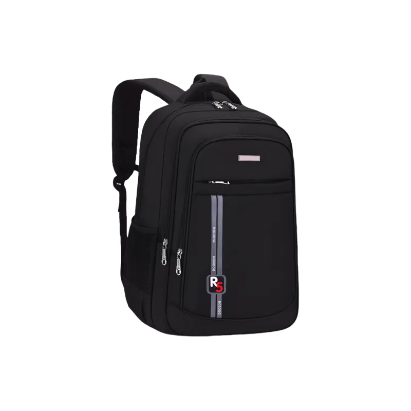 BOBDOG Oxford Backpack Regular Unisex Black Red/Black White-0