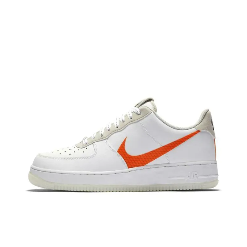 Nike Air Force 1 White Total Orange GS-0