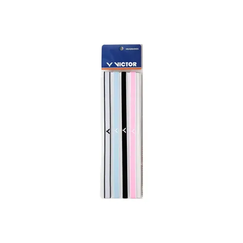 VICTOR Sweatbands Elastic Outdoor SP138 4 Pack Quad Color Polyamide Polyester Elastane Unisex