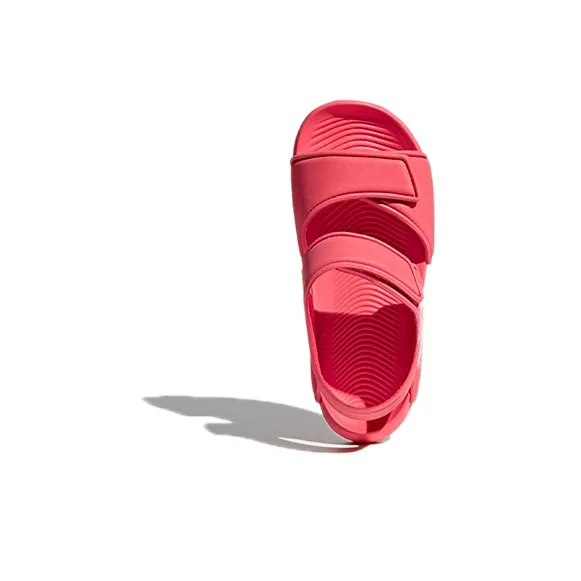 Adidas Altaswim I Slip Resistant And Breathable Low Top Toddler Shoes Rose Red Infant And Toddler-4