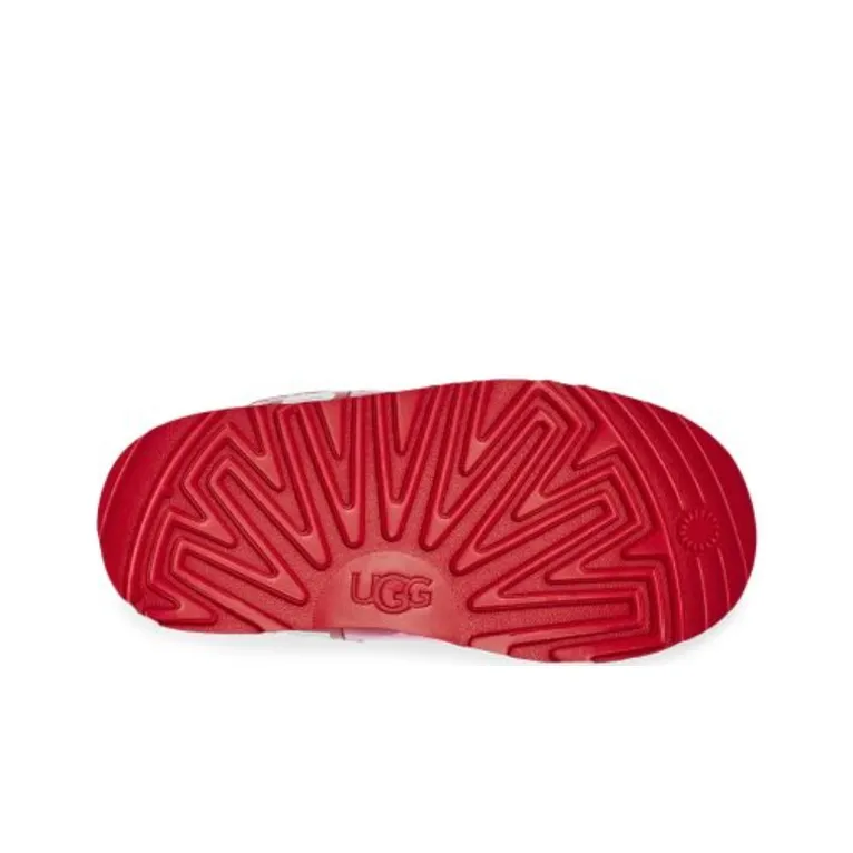 UGG Classic Clear Mini II Boot Samba Red Kids-5