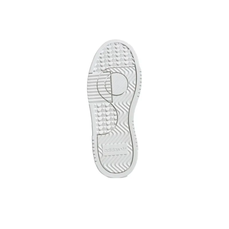Adidas Originals Super Court Low Top Kids' Skateboarding Shoes White Brown Teenagers-5