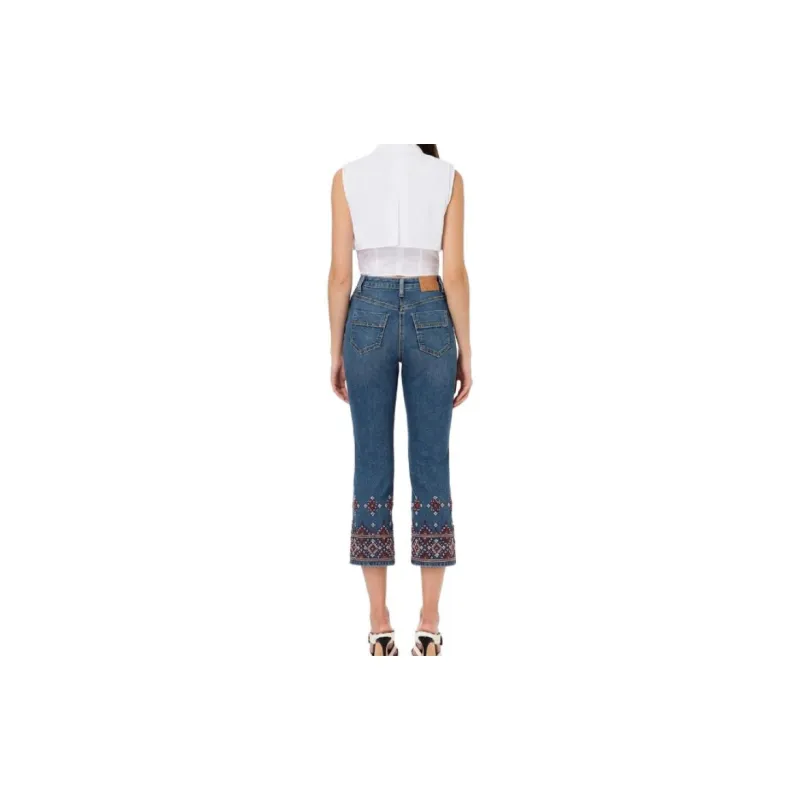 Elisabetta Franchi Cape insert Cropped Shirt-2