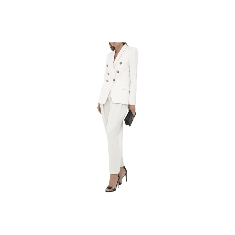BALMAIN Business Suits Women's White-1