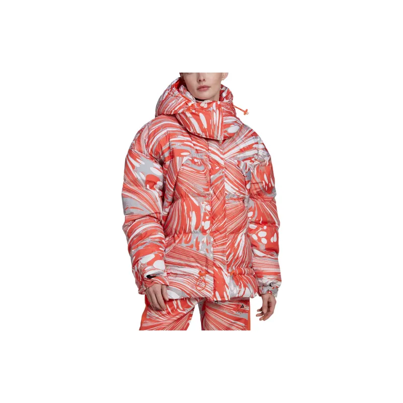 Adidas Puffer Jacket Women's Orange-1