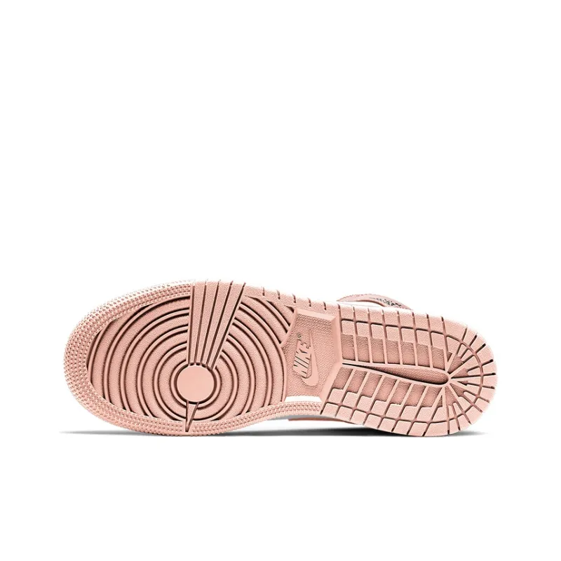 Jordan 1 Mid GS Crimson Tint-3