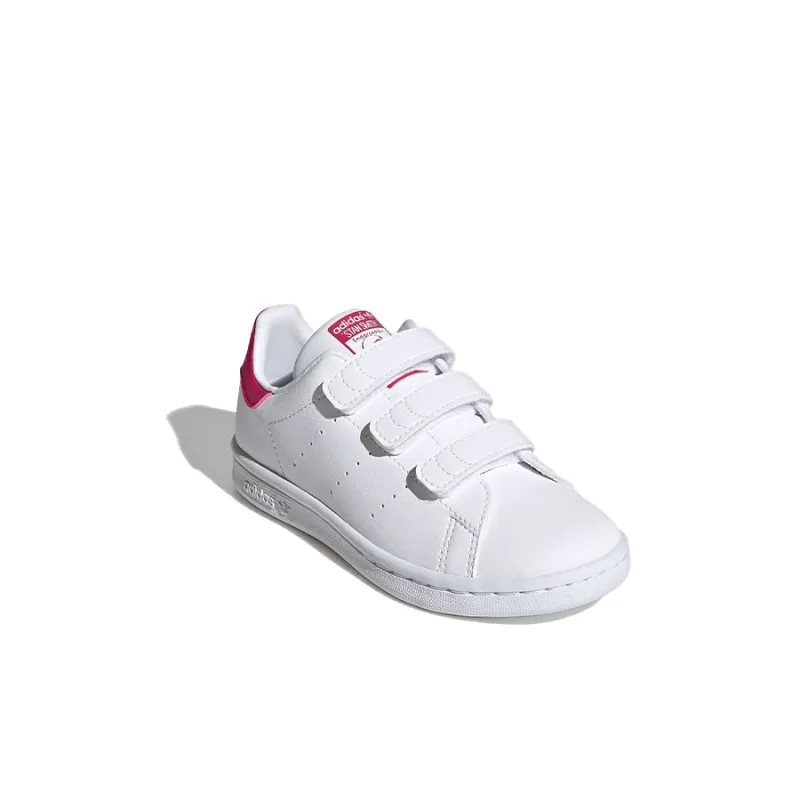 Adidas Stan Smith J 'White Bold Pink'-2