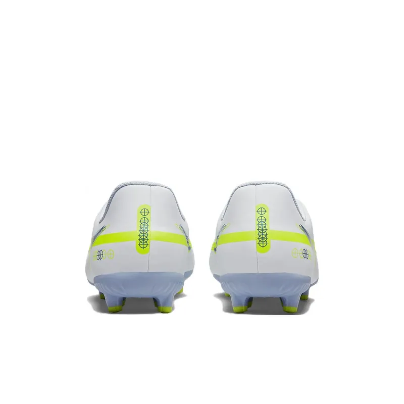 Nike Phantom GT Anti-Slip And Wear-Resistant Lightweight Low-Top Kids' Soccer Shoes White Blue Green Kids'-4