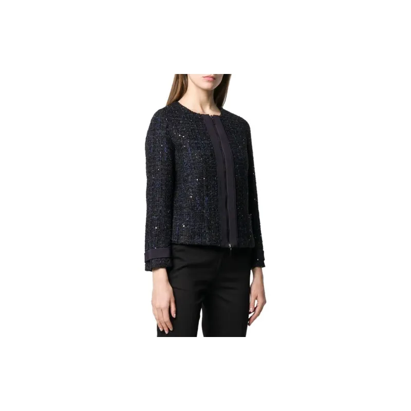 EMPORIO ARMANI Jackets Women's Blue-3