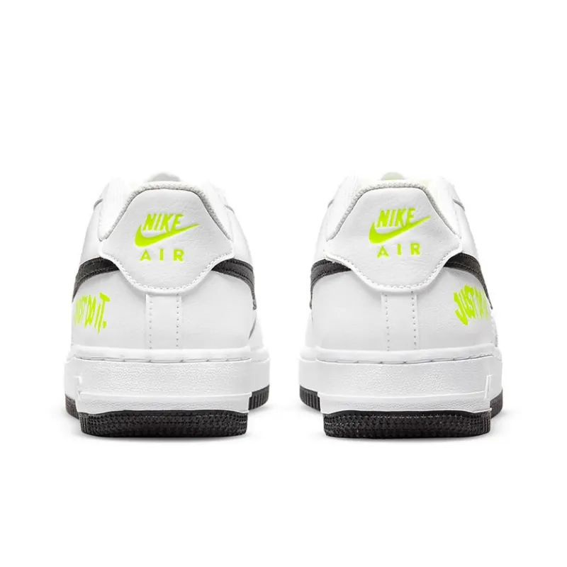 Nike Air Force 1 Low Just Do It White Volt GS-4