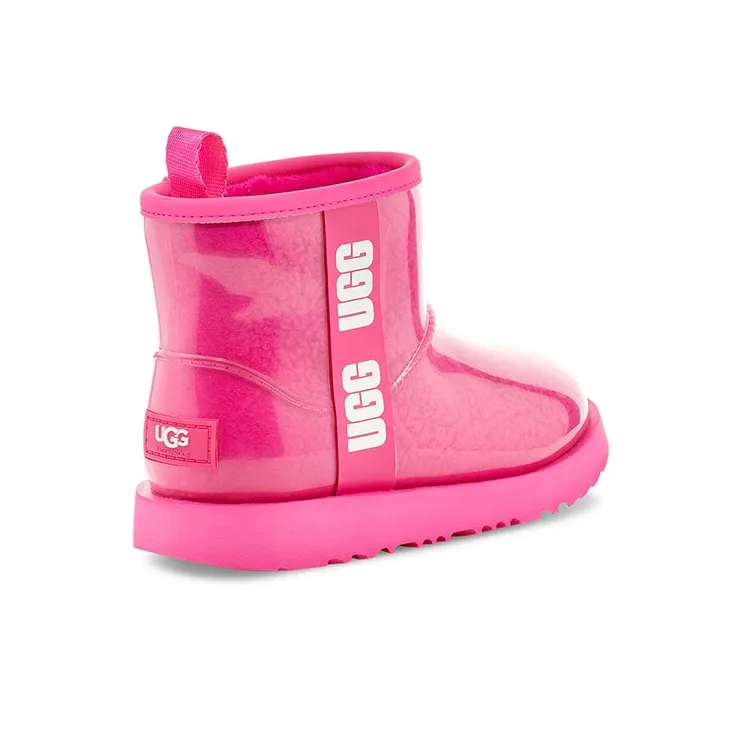 UGG Classic Clear Mini II Boot Rock Rose Kids-3