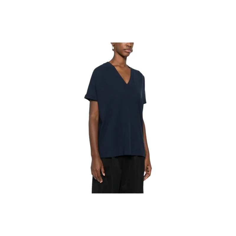 Zanone V neck Cotton T shirt-4