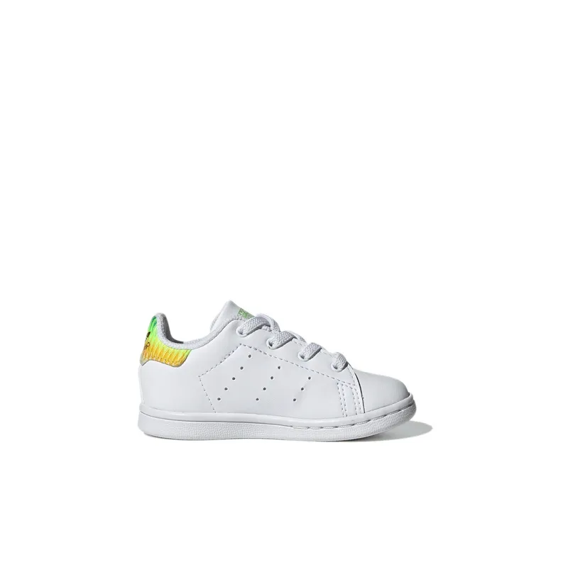 Disney x Adidas Originals STAN SMITH Wear-Resistant Low-Top Toddler Shoes White Infant And Toddler-1