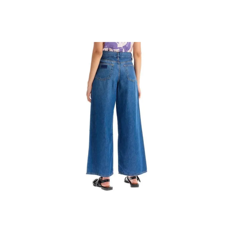 GANNI Wide Leg Jeans-2
