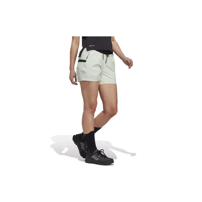 Adidas W LITEFLEX SH Casual Shorts Women's Green-3