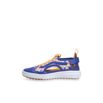 Vans UltraRange Glide Slip-Resistant Low-Top Kids' Skateboarding Shoes Blue Children Aged 3-7 Years Old