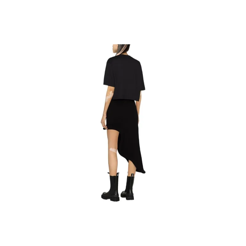BALMAIN Crop Tops Women's Black-2