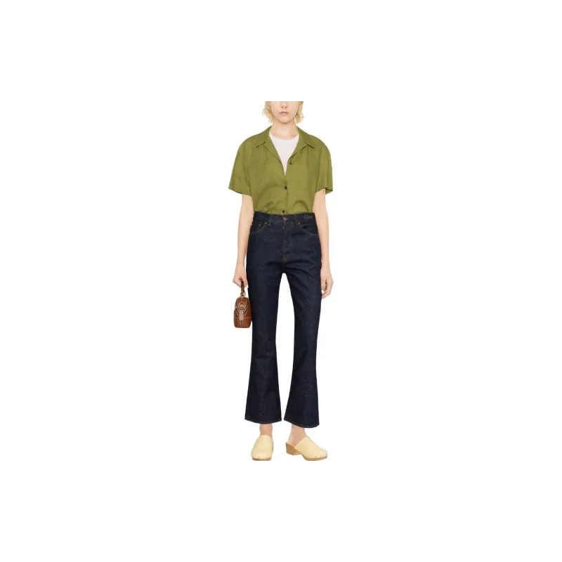 Chloé High-rise Flared Jeans-1
