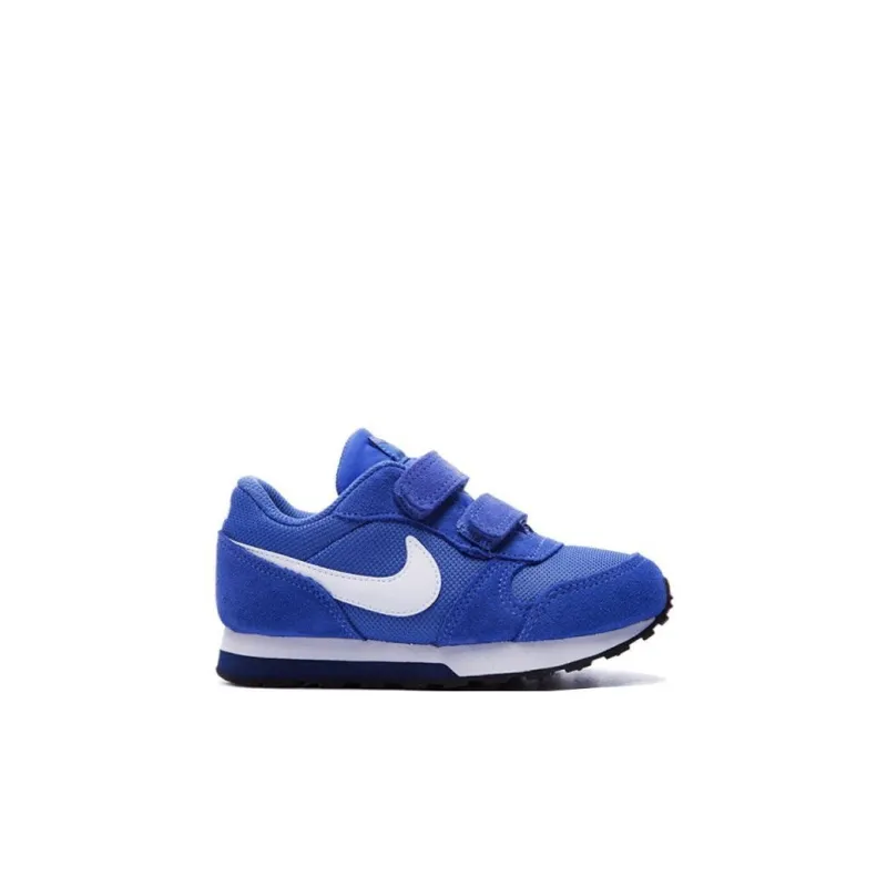 Nike MD Runner 2 Abrasion Resistant Low Top Running Shoes Blue White Infant And Toddler-1