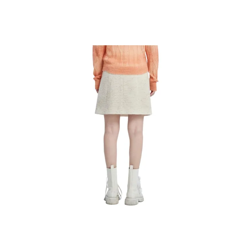 XG Casual Short Skirts Women's White-2