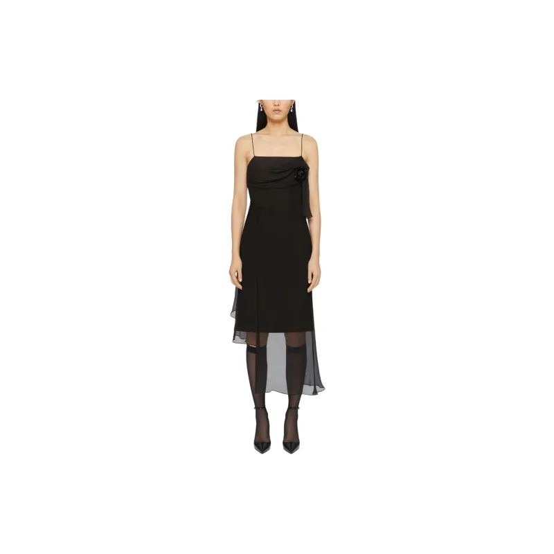 GIVENCHY SS24 Slip Dress Women's Black-1