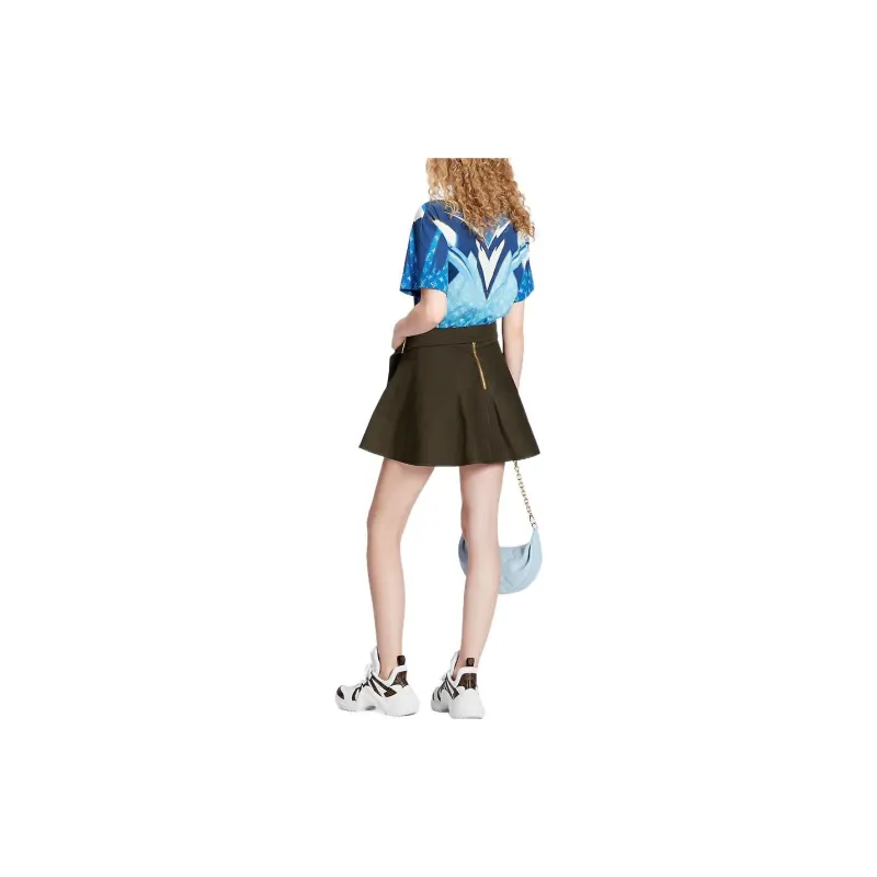 LOUIS VUITTON T Shirt Women's Blue-3