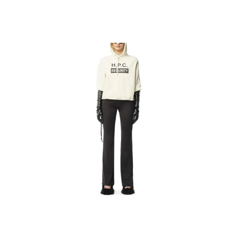 HERON PRESTON Security Logo-Printed Drawstring Hoodie-2