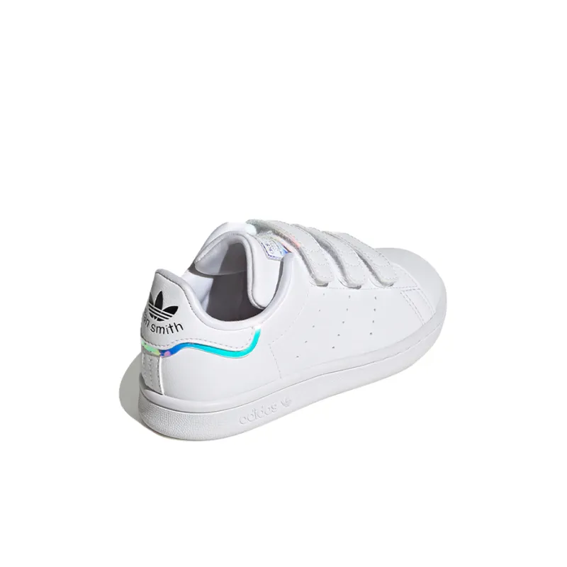 Adidas Originals STAN SMITH Anti Slip Wear Resistant Low Top Kids' Skateboarding Shoes White Kids'-2