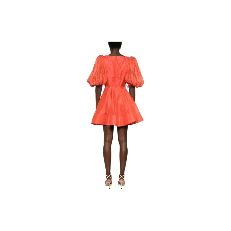 Zimmermann Tranquillity Puff-Sleeved Mini Dress-2