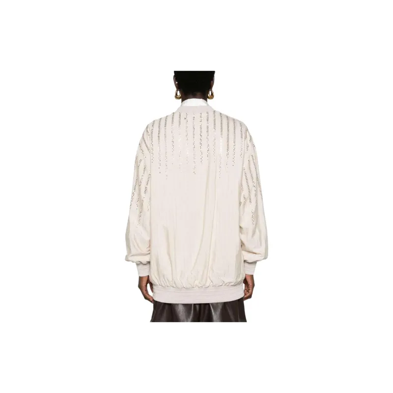 Golden Goose Embellished V Neck Jacket-2