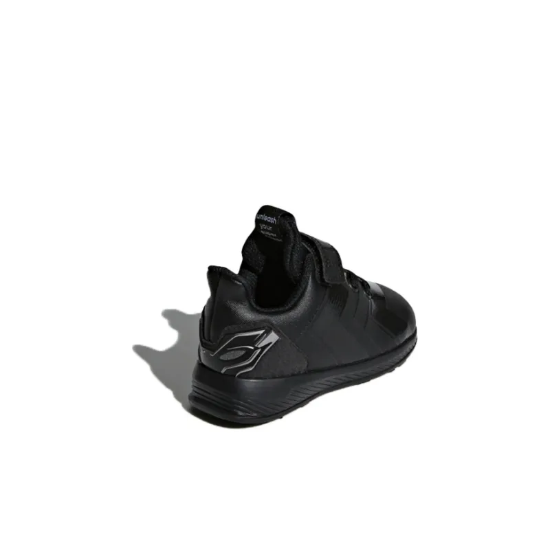 Adidas Avengers I Cushioning Abrasion Resistant Breathable Low Top Toddler Shoes Black Infant And Toddler-3