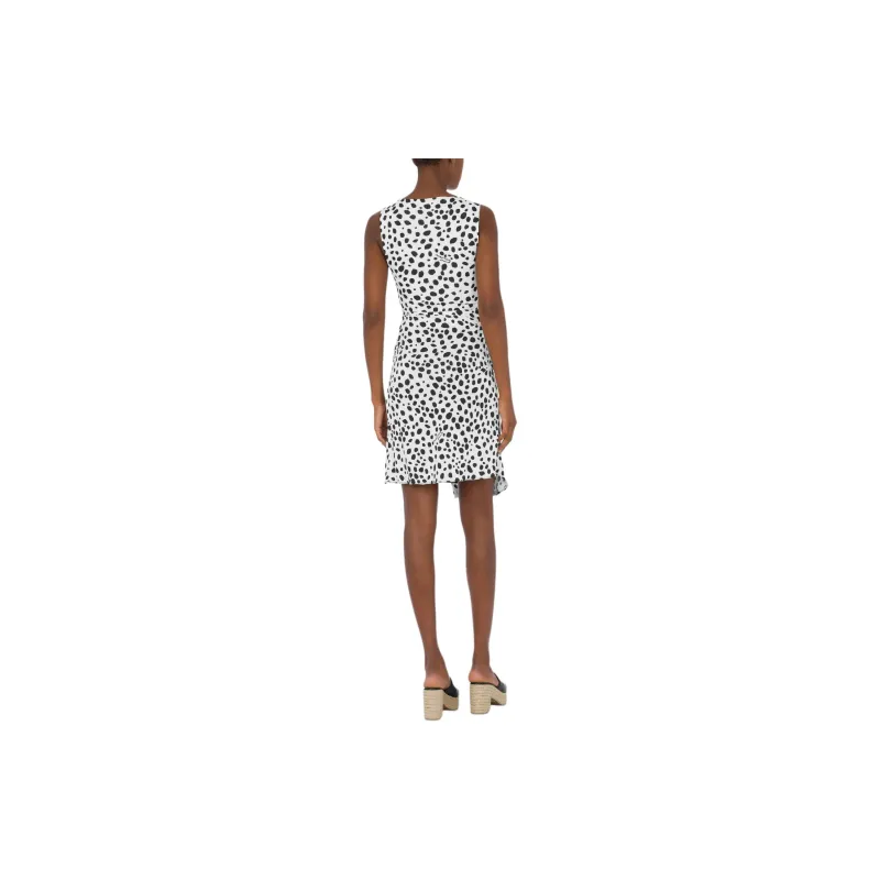 MOSCHINO Polka Dot print Gathered Dress-2