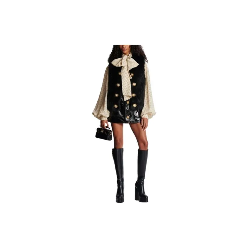 BALMAIN Jackets Women's Black-1