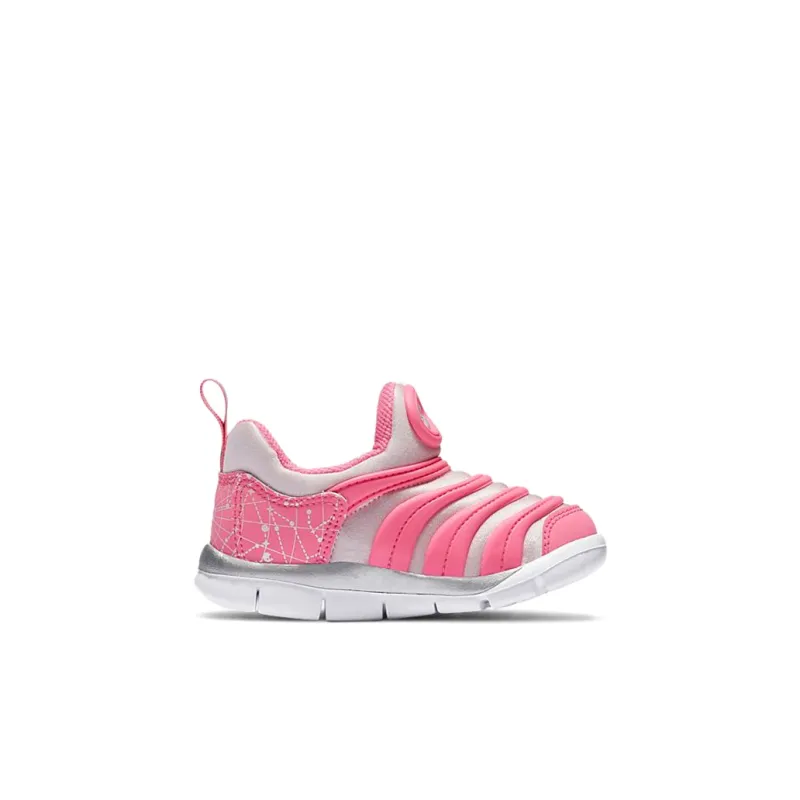 Nike Dynamo Free Low Top Sports Casual Shoes Pink Gray Infant And Toddler-1