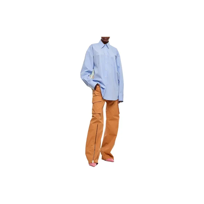 Stella McCartney Straight-Leg Ankle-Zip Cargo Pants-2