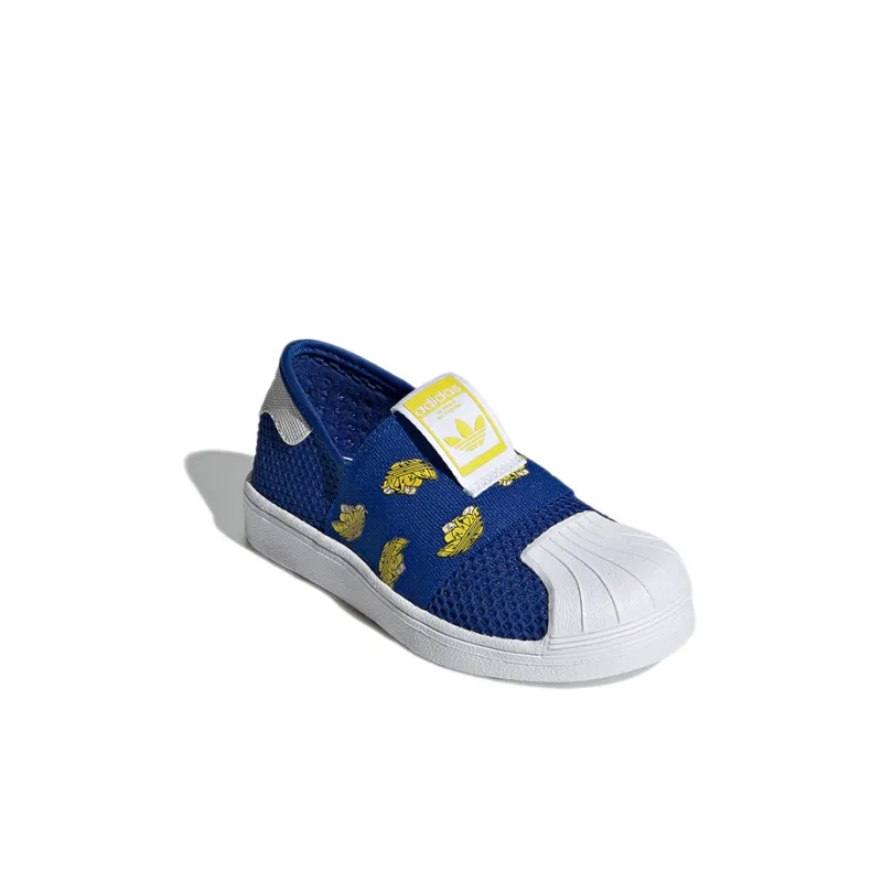 Adidas Originals SUPERSTAR 360 Smr 360 C Abrasion Resistant Low Top Skateboard Shoes Blue Children Aged 3 7 Years Old-2