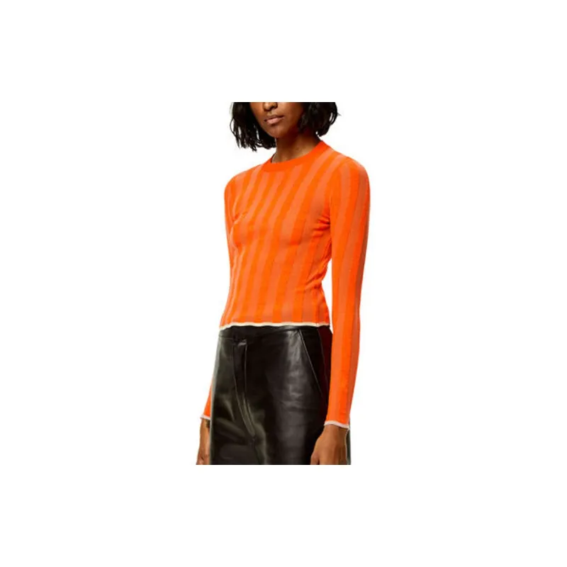 LOEWE FW22 Sweater Women's Orange-2