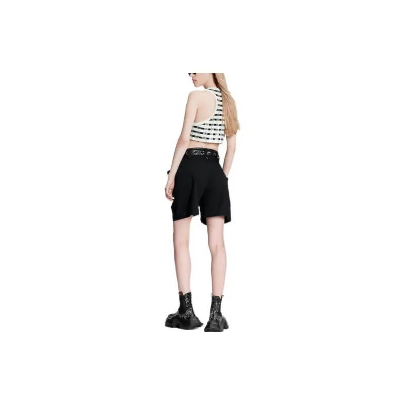 LOUIS VUITTON Tank Top Women's Black White-1