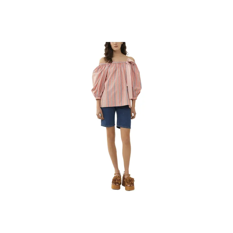 See By Chloe Shirts Women's Pink-1