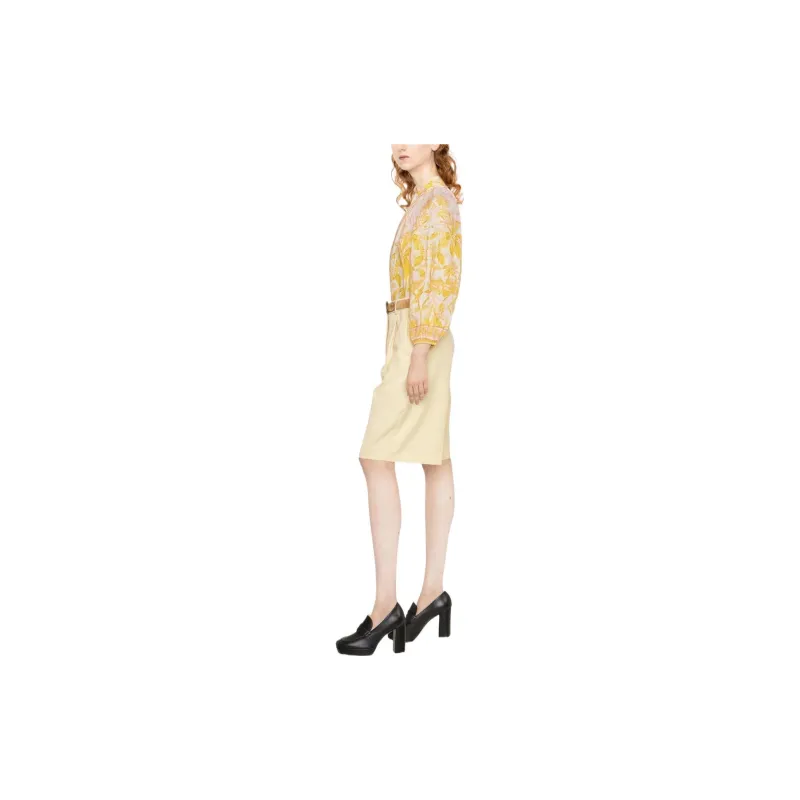 Zimmermann Shirt Women's White Yellow-2
