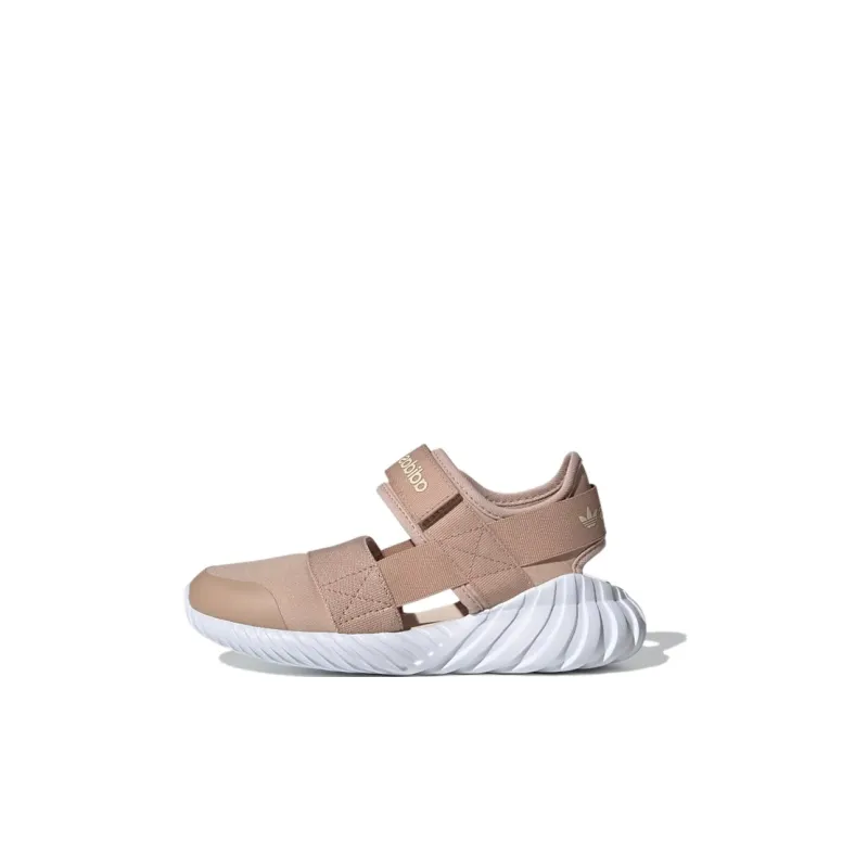 Adidas Originals Low Top Children's Sandals Light Brown Children Aged 3 7 Years Old-0
