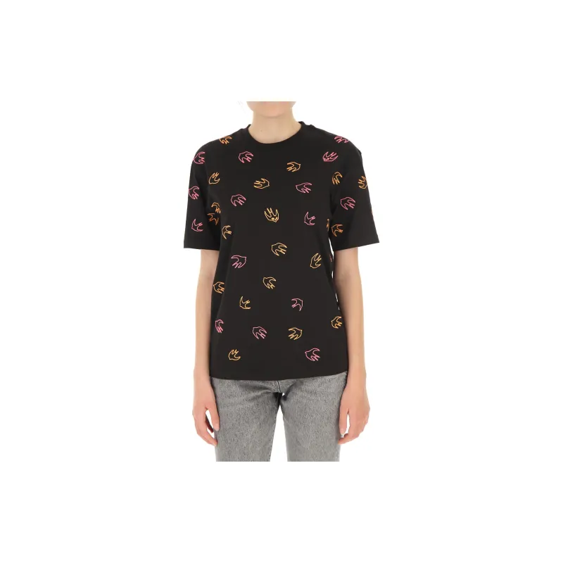 McQ Alexander McQueen T Shirts Women's Black-1