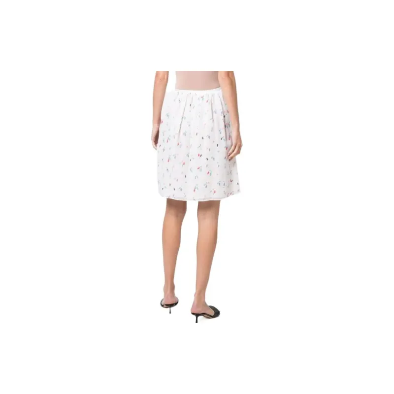 EMPORIO ARMANI Casual Long Skirts Women's White-4