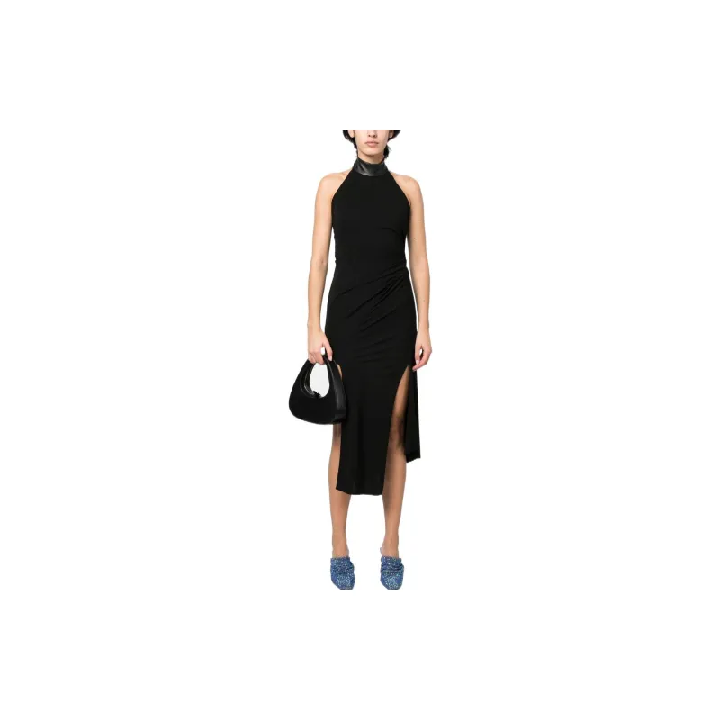 Helmut Lang Sleeveless Dresses Women's Black-1