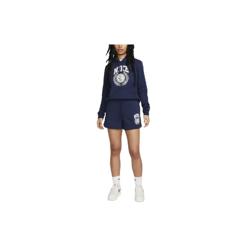 Nike Sportswear Club Fleece Women's Mid-Rise Graphic Shorts-1