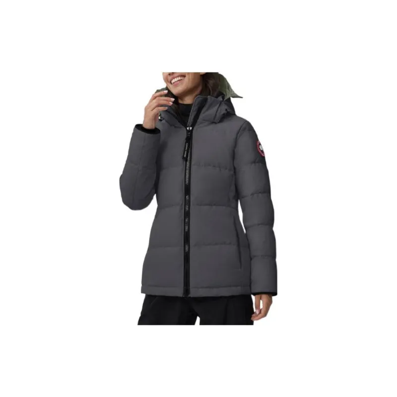 Canada Goose Chelsea Series Down Jackets Women's Dark Gray-2