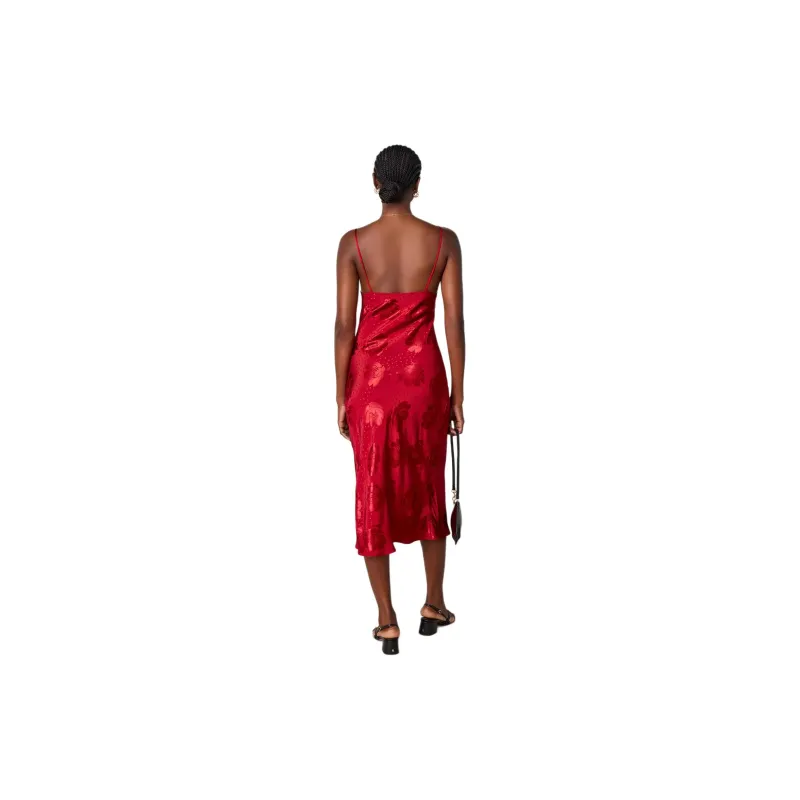 Rouje DARIA DRESS Slip Dresses Women's Red-2