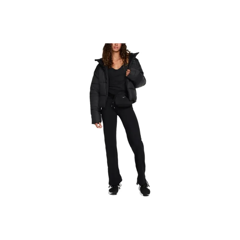 Nike One Women's Dri FIT High Waisted Fold Over Pants-1