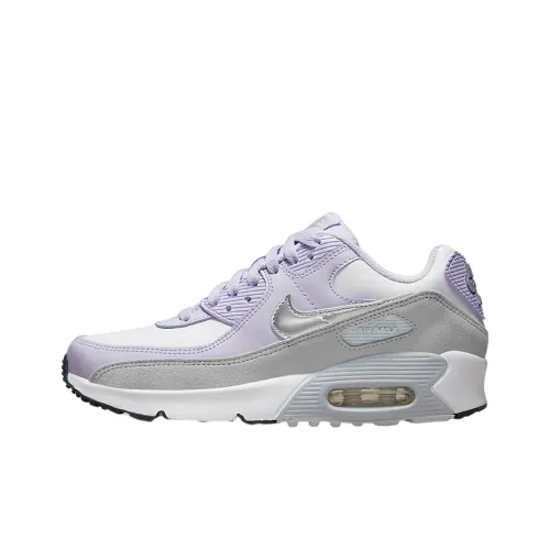 Nike Air Max 90 White Violet Frost GS